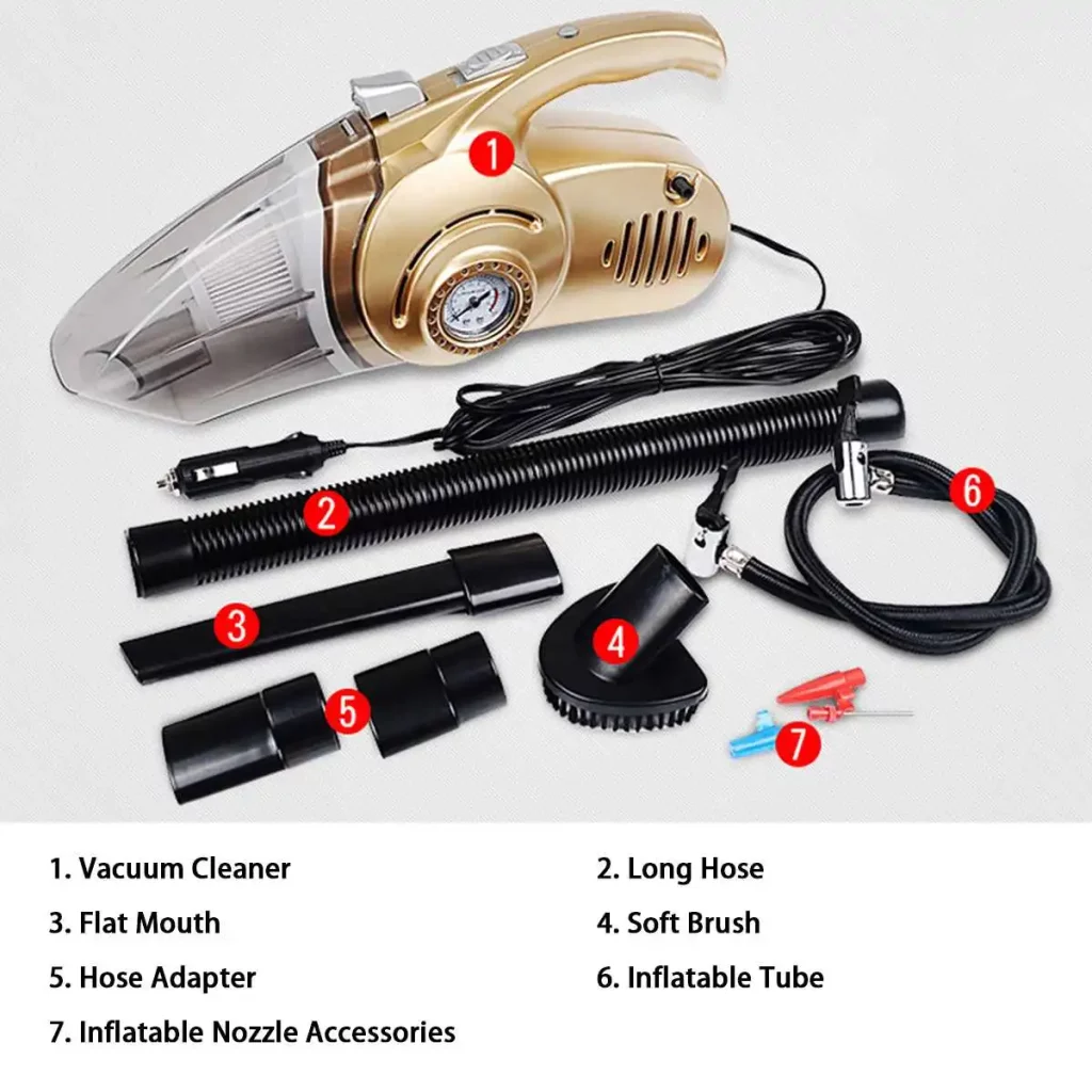 3 in 1 car vacuum cleaner